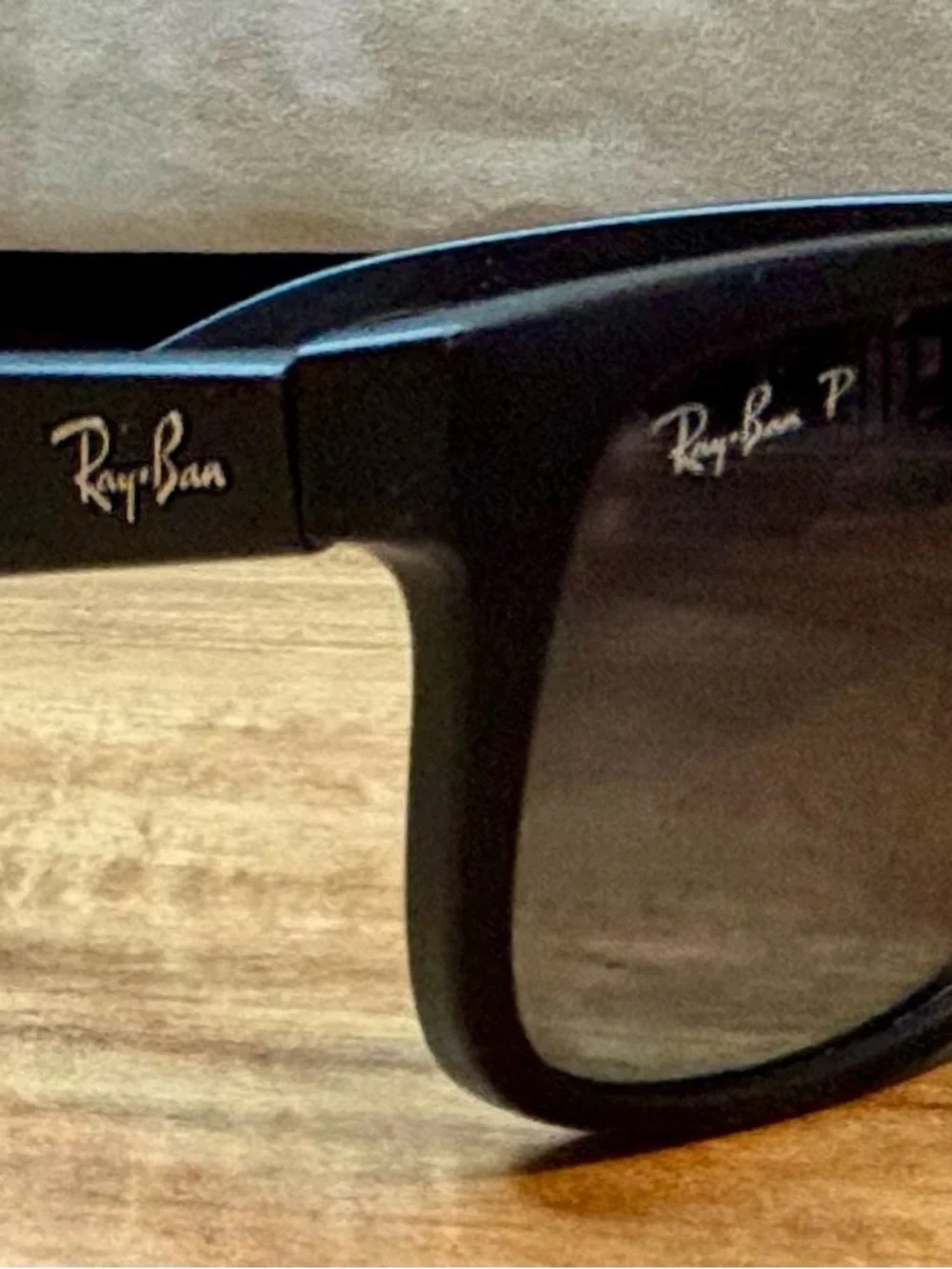 Ray-Ban Black Rectangular Sunglasses